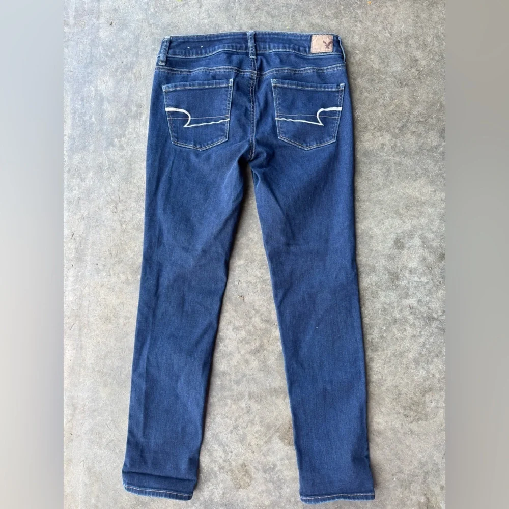 American Eagle Outfitters Dark Blue Skinny Jeans size 4S